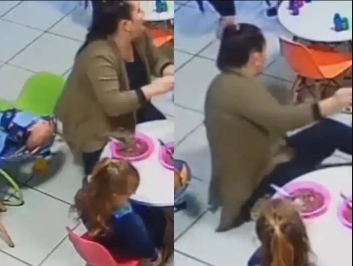 Funny Video: The woman was going to sit on the chair, this act of the child spoiled the atmosphere Funny Video: ਕੁਰਸੀ 'ਤੇ ਬੈਠਣ ਜਾ ਰਹੀ ਸੀ ਔਰਤ, ਬੱਚੇ ਨੇ ਕੀਤੀ ਅਜਿਹੀ ਹਰਕਤ, ਤੁਹਾਡਾ ਹਾਸਾ ਨਹੀਂ ਰੁਕਣਾ