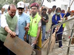 Delhi Cleanliness Drive: राजधानी दिल्ली को स्वच्छ बनाने लिए सड़कों पर उतरे मंत्री और विधायक, एलजी ने भी की सफाई