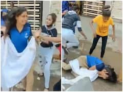 Watch: इंदौर में लेडी गैंग ने युवती के साथ की मारपीट, जांच में जुटी पुलिस