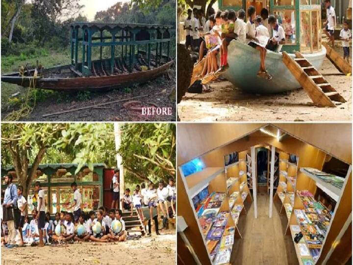 Bookmark this: The fascinating boat library in Odisha's Bhitarkanika National Forest Boat Library: ஒடிசாவில் அடர் காட்டிற்குள் அமைக்கப்பட்டுள்ள படகு நூலகம்! வியக்கும் வாசிப்பு காதலர்கள்!