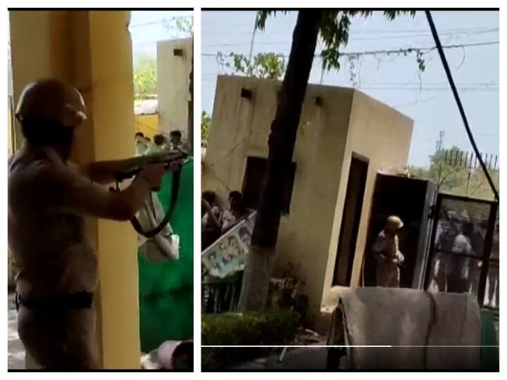 Haryana Youths preparing to join Army protest against Agnipath  scheme, open fire against youths Haryana protest open fire: ஹரியானாவில் அக்னிபத் ஆள் சேர்ப்பு திட்டத்துக்கு எதிராக போராட்டம் - போலீஸ் துப்பாக்கிச்சூடு