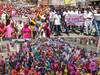 Pratapgarh MGNREGA Workers Protest: केंद्र के खिलाफ मनरेगा मजदूरों का हल्ला बोल, ऑनलाइन हाजिरी बंद करने की मांग
