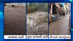 અમરેલીઃ જિલ્લાના વિવિધ વિસ્તારોમાં થઈ મેઘમહેર, નદીઓમાં આવ્યા પૂર; જુઓ વીડિયો