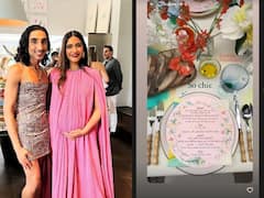 Sonam Kapoor Baby Shower: सोनम कपूर की हुई गोद भराई, बहन रिया ने शेयर की अनदेखी तस्वीरें
