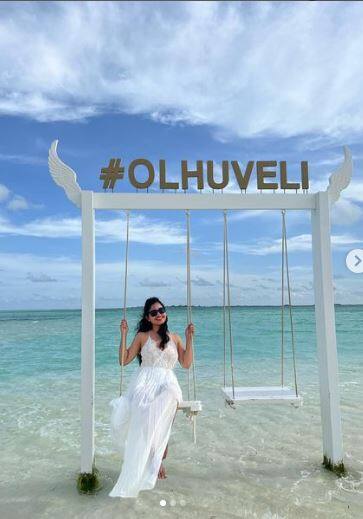 ਅੰਗੂਰੀ ਭਾਬੀ ਦਾ ਮਾਲਦੀਵ 'ਚ ਦਿਖਿਆ ਗਲੈਮਰਸ ਅੰਦਾਜ਼