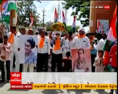 કોંગ્રેસ કિશાન સંઘની શોભાયાત્રા, દ્વારકા મંદિરે કર્યું ધ્વજારોહણ