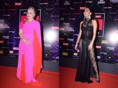 Style Icons Awards : आशा पारेख से अनुषा दांडेकर तक..रेड कारपेट पर ऐसे बन-ठनकर पहुंचे स्टार्स