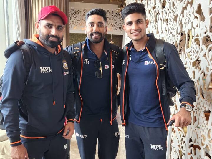 షమి, సిరాజ్, గిల్ పోజులు