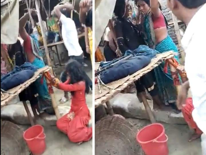 Watch: Woman and Two teenage girls wear beaten in Motihari ann Watch: मोतिहारी में मचान में महिला और दो किशोरी को बांधकर बेरहमी से पीटा, मामला जानकर आप भी रह जाएंगे दंग