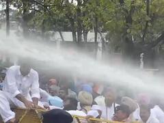 Chandigarh Congress Protest: चंडीगढ़ में राहुल गांधी से ED की पूछताछ को लेकर कांग्रेस का प्रदर्शन, पुलिस ने किया वाटर कैनन का इस्तेमाल
