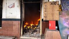 Agnipath Scheme Protest : Bihar's Danapur station scorched by the havoc of protest | Ground Report