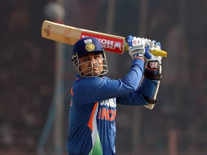 virender sehwag smashed 146 runs in 102 balls rajkot india vs sri lanka 2009 India Rajkot: जब राजकोट में वीरेंद्र सहवाग के बल्ले से थर्राए थे श्रीलंकाई गेंदबाज, 146 रनों की खेली थी तूफानी पारी