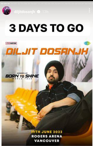 diljit dosanjh born to shine world tour punjabi actor diljit dosanjh announces canada tour from 19 to 25 june Diljit Dosanjh World Tour: ਫ਼ੈਨਜ਼ ਹੋ ਜਾਣ ਤਿਆਰ, 19 ਜੂਨ ਤੋਂ ਇਨ੍ਹਾਂ ਸ਼ਹਿਰਾਂ `ਚ ਹੋਵੇਗਾ ਦਿਲਜੀਤ ਦੋਸਾਂਝ ਦਾ ਮਿਊਜ਼ਿਕ ਕੰਸਰਟ