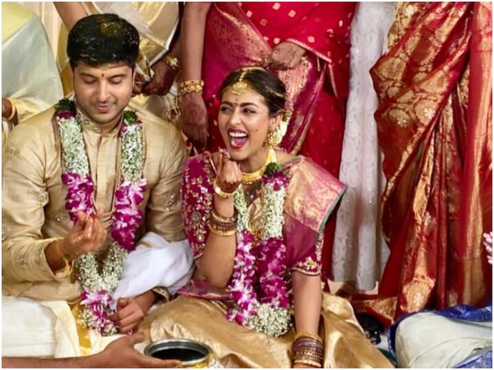 Actress Madhu Shalini married to Young Tamil Hero Gokul Anand in Hyderabad Madhu Shalini Marriage: సైలెంట్‌గా తమిళ్ హీరోని పెళ్లాడిన హీరోయిన్ మధు శాలిని