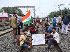 Burning Trains To Stone-Pelting — Telling Images From Agnipath Protests