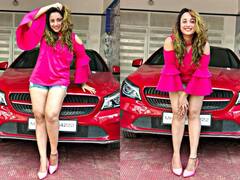 Rani Chatterjee Latest Photos: रेड मर्सिडीज के सामने शॉर्ट ड्रेस में रानी चटर्जी ने दिए कातिलाना पोज, फैन्स हुए दीवाने