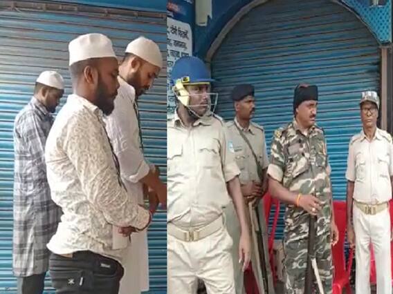In Pics: रांची में भारी सुरक्षा के बीच अदा की गई जुमे की नमाज In Pics: रांची में भारी सुरक्षा के बीच अदा की गई जुमे की नमाज