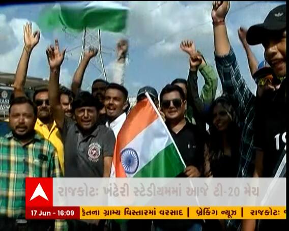 રાજકોટના ખંઢેરી સ્ટેડિયમમાં ભારત-દ.આફ્રિકા વચ્ચે ટી-20 મેચ