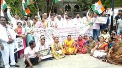 Nashik Congress : 'सच्चा है भाई सच्चा है, राहुल गांधी सच्चा है', नाशिकमध्ये काँग्रेसचे आंदोलन