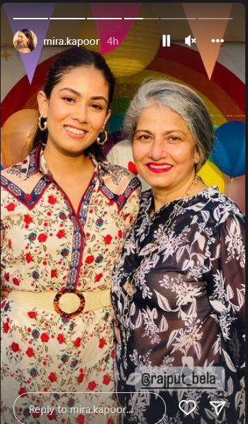 Mira Kapoor ने मम्मी बेला को इस खास अंदाज में किया बथर्डे विश, बताया दुनिया की सबसे अच्छी नानी