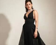 Amyra Dastur Photo: અમાયરા દસ્તૂરનો બ્લેક ડ્રેસમાં જોવા મળ્યો સ્ટાઈલિશ અંદાજ, જુઓ તસવીરો