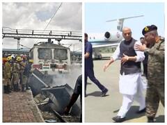 Agnipath Protest: अग्निपथ स्कीम पर बवाल के बीच सेना और सरकार भी अलर्ट, रक्षा मंत्री के साथ सेना प्रमुखों और अधिकारियों की अहम बैठक