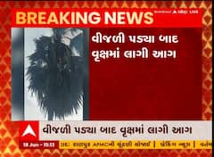 સુરત: તડકેશ્વર વિસ્તારમાં પડી વીજળી