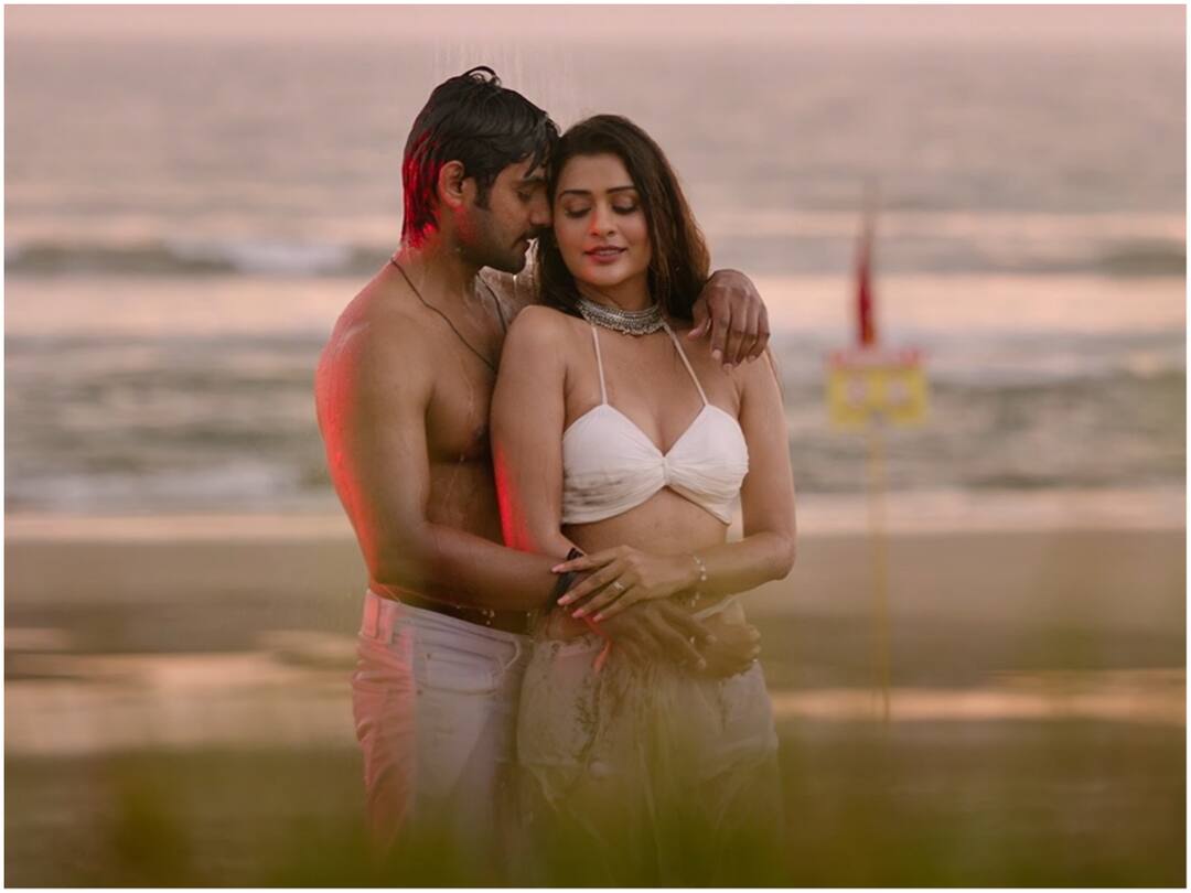 Aadi Sai Kumar Payal Rajput's Tees Maar Khan movie teaser released Payal goes ultra glam for beach song Tees Maar Khan Teaser: పాయల్ ఫుల్ గ్లామర్ షో, బీచ్‌లో ఆదితో రొమాన్స్ చూశారా?