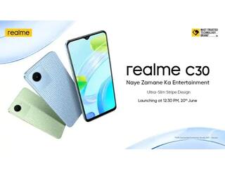Realme C30 : Realme चा 'हा' स्मार्टफोन 20 जूनला होणार भारतात लॉन्च; पाहा दमदार फीचर्स आणि किंमत