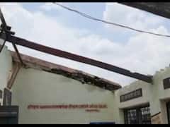 जोरदार पावसामुळे जिल्हा परिषदेच्या शाळेचं छत कोसळलं, वर्ध्यातील आष्टी तालुक्यातील घटना 