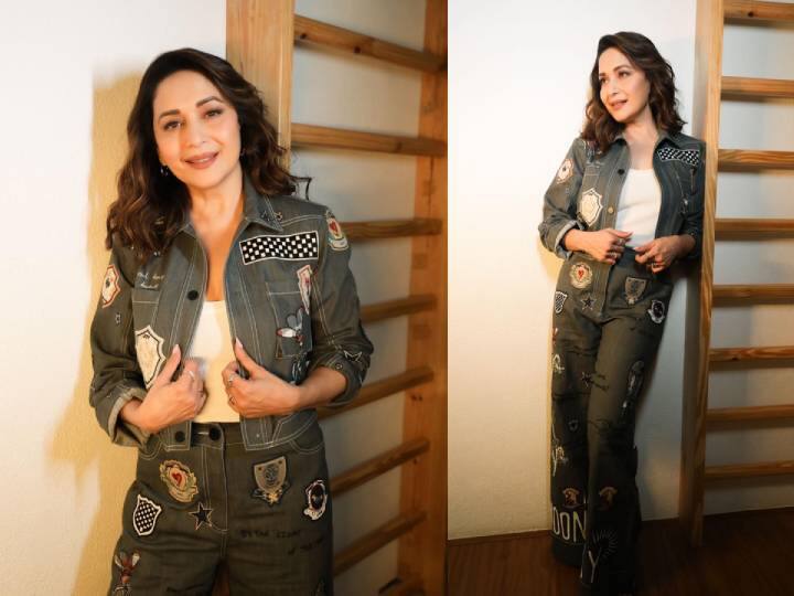 बॉलिवूडची धक-धक गर्ल म्हटली जाणारी सुंदर अभिनेत्री माधुरी दीक्षित नेहमीच कोणत्या ना कोणत्या कारणाने चर्चेचा भाग असते.(photo:madhuridixitnene/ig)