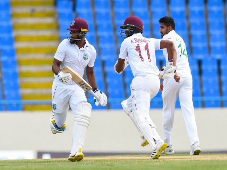 West Indies into strong position against Bangladesh after taking lead over 162 runs WI Vs BAN: वेस्टइंडीज का पलड़ा पहले टेस्ट में भारी, 162 रन की बढ़त हासिल की