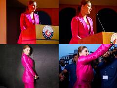 Urvashi Rautela Latest Pics: उर्वशी रौतेला ने पिंक सूट में बिखेरा जलवा, एक बार फिर लूट लिया दिल