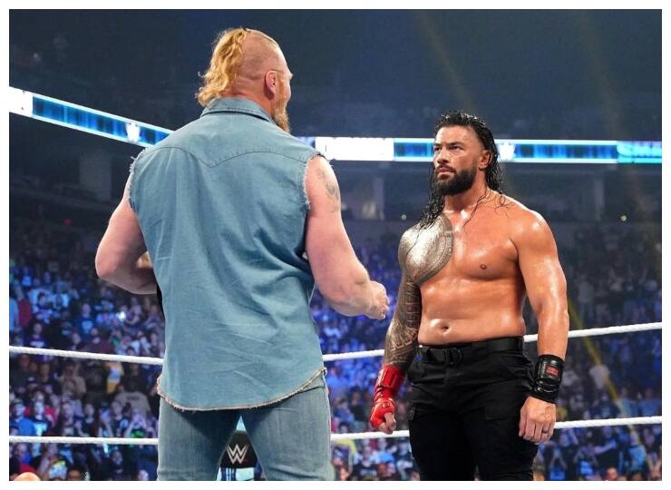 Possible reason for Brock Lesnar's surprise return to WWE SmackDown revealed क्या Vince McMahon पर बैठी जांच से जुड़ा है Brock Lesnar का रिटर्न? सामने आया कारण