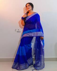 Actress Poorna: ஊதா.. ஊதா.. பூ நடிகை பூர்ணாவின் லேட்டஸ்ட் கிளிக்ஸ்