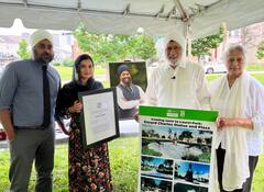 ਅਮਰੀਕਾ ਦੇ ਸਿੱਖ ਜੈਪਾਲ ਸਿੰਘ ਦੇ ਨਾਮ “ਇਕੁਏਜ਼ਨ” ਸੰਸਥਾ ਵੱਲੋਂ ਦਿੱਤਾ ਗਿਆ ਕਮਿਉਨਿਟੀ ਪੁਰਸਕਾਰ