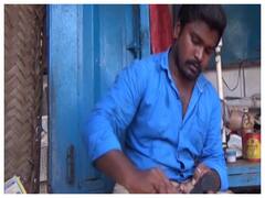 Tamil Nadu: Civil Engineering Graduate Stitches Shoes To Make Ends Meet, Photo Goes Viral