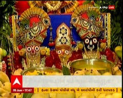 અમદાવાદઃ જગન્નાથજીને લડાવાયા લાડ, સરસપુર સ્થિત મોસાળમાં આજે કેરી મહોત્સવ