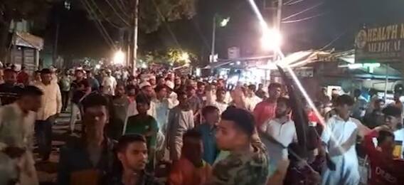 Slight Tension in Chanchalaguda : నుపుర్ శర్మ, నవీన్ జిందాల్ ను అరెస్ట్ చేయాలంటూ ఆందోళన | ABP Desam