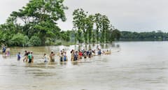 Assam Floods: Nature's Fury Leaves Lakhs Displaced, Over 5000 Villages Deluged | PICS
