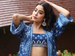 Janhvi Kapoor : गूड लक जेरीच्या प्रमोशनमध्ये जान्हवी व्यस्त, राजस्थानी सूटमधील फोटो व्हायरल