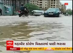સુરત: વરસાદને પગલે વેસુ VIP વિસ્તારમાં ભરાયા પાણી