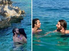 Aaliyah Kashyap photos: अनुराग कश्यप की बेटी आलिया समंदर में बॉयफ्रेंड संग हुईं रोमांटिक, तस्वीरों ने मचाई सनसनी