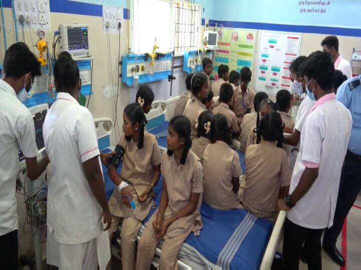 Thiruvannamalai: students, teachers admitted to hospital after bees chased school students and teachers on a government school campus திருவண்ணாமலை: மாணவர்களை துரத்தித் துரத்தி கொட்டிய தேனீக்கள்; அரசு பள்ளியில் பரபரப்பு..!