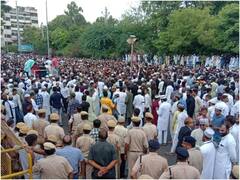 Udaipur News: नूपुर शर्मा के विवादित बयान के खिलाफ उदयपुर में सड़कों पर उतरे लोग, गिरफ्तारी की मांग की