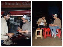 Kartik Aaryan Sunny Singh: स्ट्रीट फूड का मजा लेते दिखे 'सोनू और टीटू',  कार्तिक आर्यन और सनी सिंह ने फैन्स संग ली खूब सेल्फी...