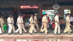 In Pics: 'अग्निपथ' के विरोध में भारत बंद का आह्वान, बढ़ाई गई दुर्ग में सभी स्टेशनों की सुरक्षा, देखें तस्वीरें