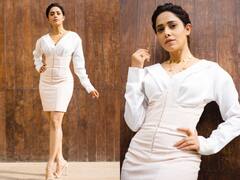 Nushrratt Bharuccha’s Simplicity Stands Out In An Elegant White Outfit - SEE PICS