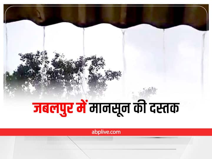 MP News monsoon hit Jabalpur and adjoining districts ANN MP Weather: जबलपुर के आसपास के जिलों में भी मानसून ने दी दस्तक, झमाझम बारिश, कल से फिर अच्छी बारिश के आसार