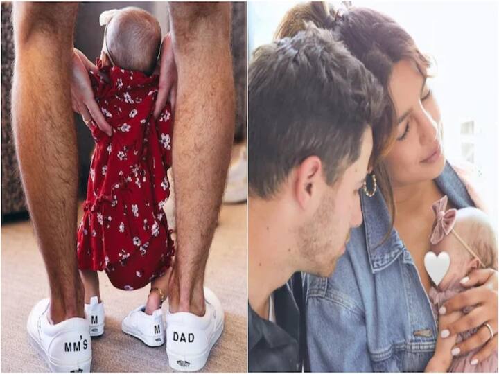 Priyanka Chopra, Nick Jonas share pic of baby girl Malti on Father's Day. Don't miss the sneakers Priyanka Chopra : 